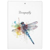 カラフルDragonflyのカスタマイズ クリップボード (裏面)
