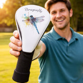 カラフルDragonflyのカスタマイズ ゴルフヘッドカバー