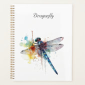 カラフルDragonflyのカスタマイズ プランナー手帳 (正面)