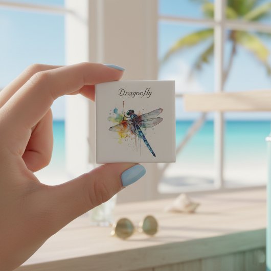 カラフルDragonflyのカスタマイズ マグネット
