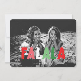 カラフルFALALAクリスマスカード シーズンカード