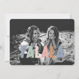 カラフルFALALAクリスマスカード シーズンカード