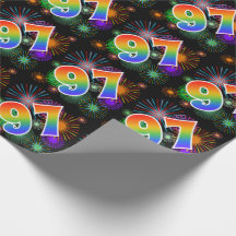 カラフルFireworks +レインボーパターン「97」イベント番号