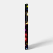 カラフルFireworks Starsデザイン iPhoneケース (左側面)