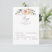 カラフルFolids Boho Wedding RSVP (スタンド正面)