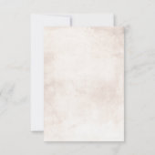 カラフルFolids Boho Wedding RSVP (裏面)