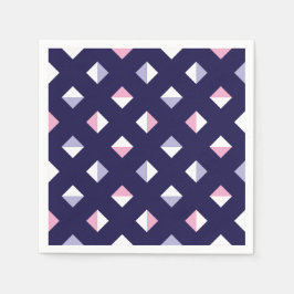 カラフルGemシームレスパターン スタンダードカクテルナプキン