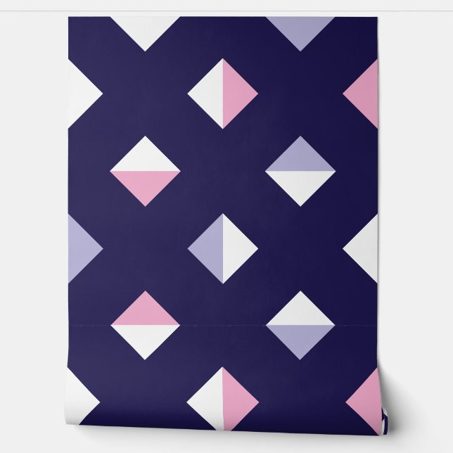 カラフルGemシームレスパターン 壁紙 (ほどく)