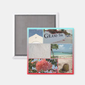 カラフルGrand Turkの写真 マグネット (正面/裏面)