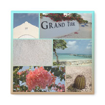 カラフルGrand Turk Photo Collage