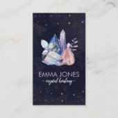 カラフルHealing Crystals Cluster名刺 名刺 (正面)