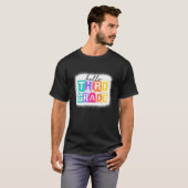 カラフルHello三等分隊ヴィンテージ1日目 Tシャツ (正面フル)
