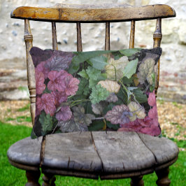 カラフルHeuchera植葉物植物学 アクセントクッション