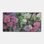 カラフルHeuchera植葉物植物学 デスクマット (正面)