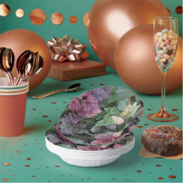 カラフルHeuchera植葉物植物学 ペーパーボウル