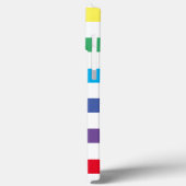 カラフルiPhoneストライプの/iPadケースx 3 Case-Mate iPhoneケース (裏面 / 左)