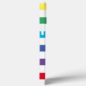 カラフルiPhoneストライプの/iPadケースx 3 Case-Mate iPhoneケース (裏面 / 右)