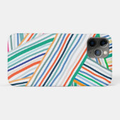 カラフルiPhoneストライプ/iPadケース Case-Mate iPhoneケース (裏面(横))