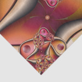 カラフルJoy抽象芸術赤オレンジ色ファンタジーフラクタル 薄葉紙 (詳細)