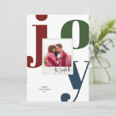 カラフルJoy Snapshotクリスマスフォト シーズンカード (スタンド正面)