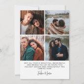 カラフルJoy Snapshotクリスマスフォト シーズンカード (裏面)