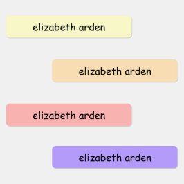 カラフルKids School Supplies Waterproof Name ラベル