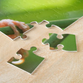 カラフルLeiothrix ジグソーパズル (側面)