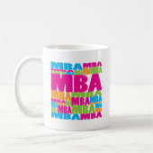 カラフルMBA コーヒーマグカップ (左)