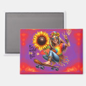 カラフルMe Hippie Chic Wild Magnet マグネット (正面/裏面)