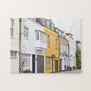 カラフルMews Houses，ロンドン，イギリス ジグソーパズル