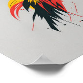 カラフルMIME ポスター (角)