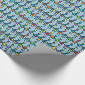 カラフルmusic_notes ラッピングペーパー (角)