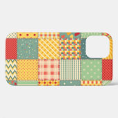 カラフルpatchwork:抽象芸術シームレスオーナメント。 Case-Mate iPhoneケース (裏面 (横))