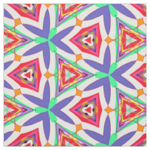 カラフルPinwheelsパターン ファブリック