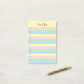 カラフルRainbow To Doリスト ポストイット (デスク上)