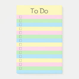 カラフルRainbow To Doリスト ポストイット