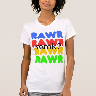 カラフルRAWR Tシャツ