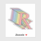 カラフルRX – かわいい薬剤師 シール (シート)