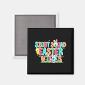 カラフルSight Squad Easter Vibes Optometric Tech マグネット (正面/裏面)