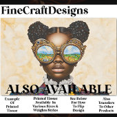 カラフルSteampunk Dark Skin Girl AD3P Decopage 薄葉紙