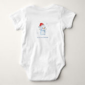 カラフルTシャツ ベビーボディスーツ (裏面)