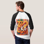 カラフルTシャツ Tシャツ (裏面フル)