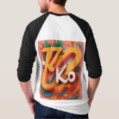 カラフルTシャツ Tシャツ (裏面)
