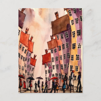 カラフルtown art# 2はがき ポストカード