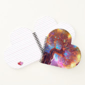 カラフルTree of Life Ancient 素朴 Notebook ノートブック (内部)