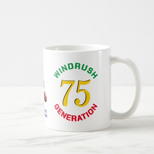 カラフルWINDRUSH GENERATION 75周年記念 コーヒーマグカップ (右)