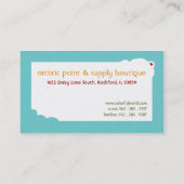 カラフルWorld Business Card 名刺 (裏面)