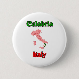 カラブリアイタリア 缶バッジ