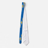 カラブリア、イタリアの旗 ネクタイ (裏面)