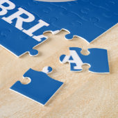 カラブリア(イタリア)の旗 ジグソーパズル (側面)